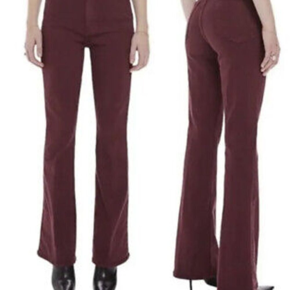 MOTHER High Waisted Weekender Skimp Play Date Jean. Sz:  31